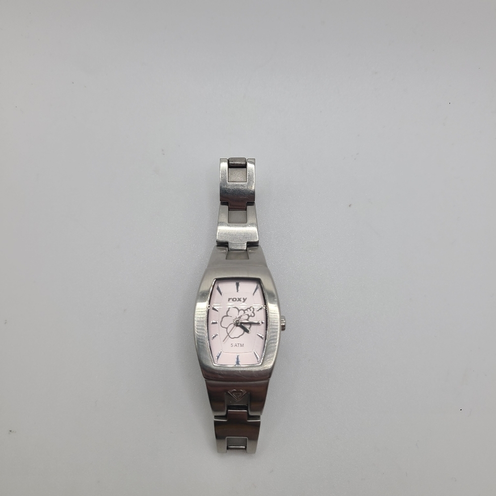 Roxy stainless steel Y2K watch